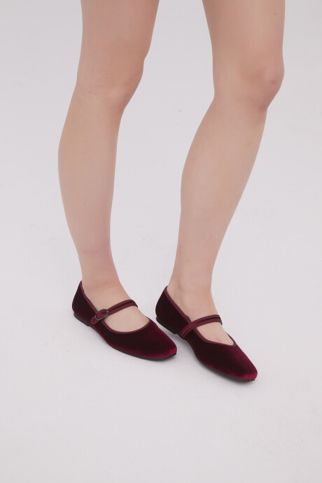 Balerina Ballile Bordeaux Oscuro