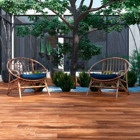 Porcelanato Madera Antideslizante 19X90.2Cm 7.4Mm Piso Pared GAMAS DE MARRON
