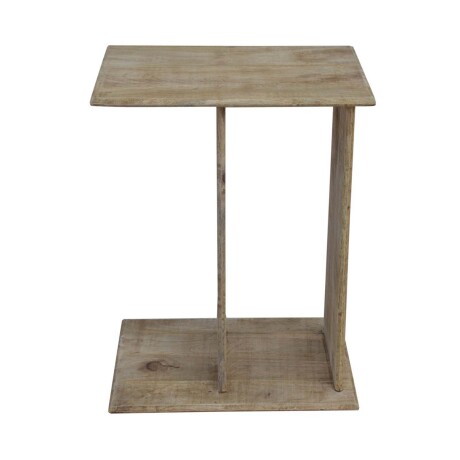 MESA LATERAL MADERA-DE-MANGO NATURAL-BEIGE RIO NATURAL