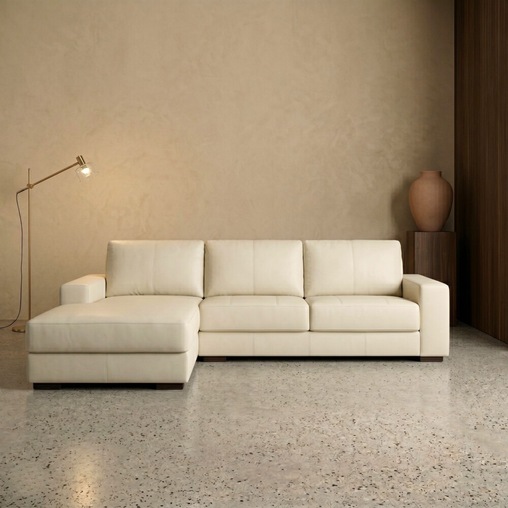 Sillón 3 cuerpos con Chaise - Como Arena Derecho