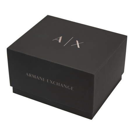 Reloj Armani Exchange Fashion Cuero Negro 0