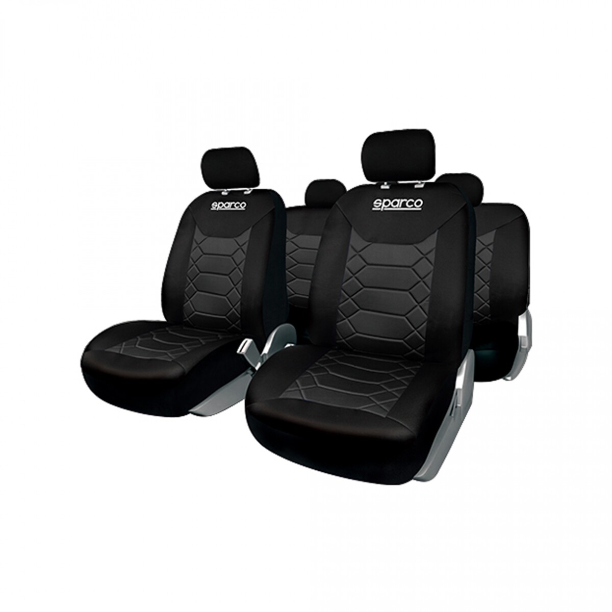 Sparco Cubre Asiento PVC Negro 