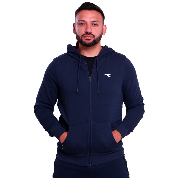 Campera Diadora Hombre Sin Felpa Marino