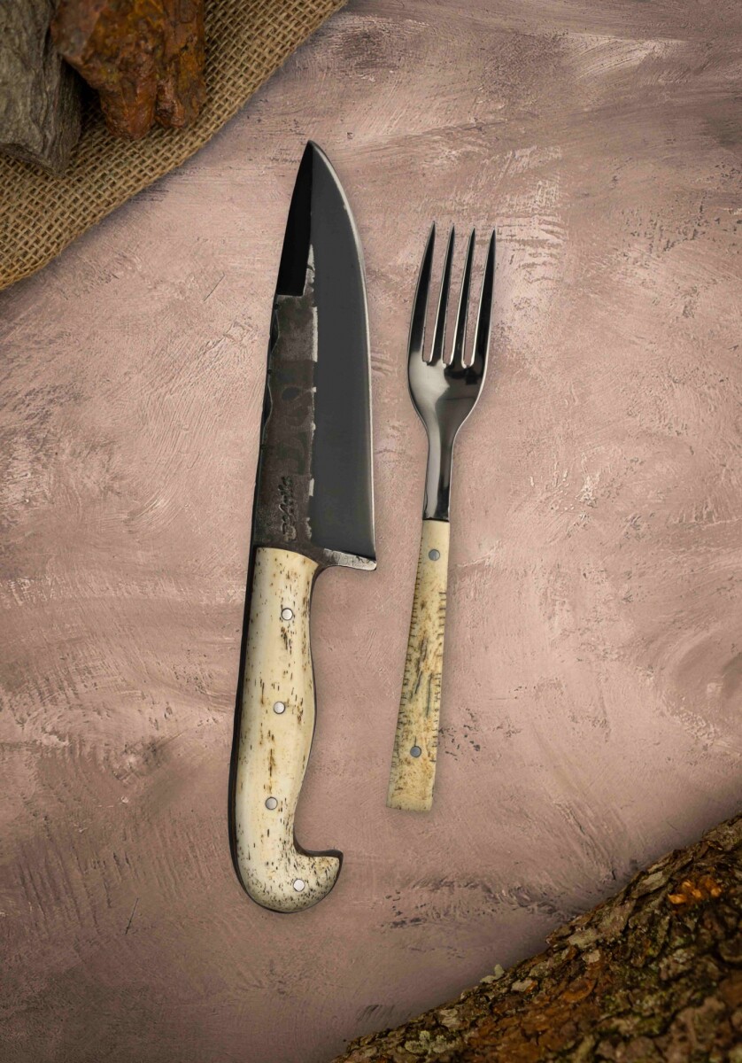 Juego de cuchillo y tenedor 