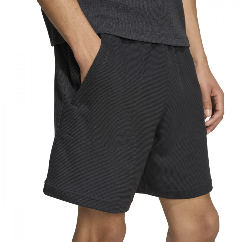 Shorts Adidas ESS W SHO Hombre KA7764 Negro-blanco