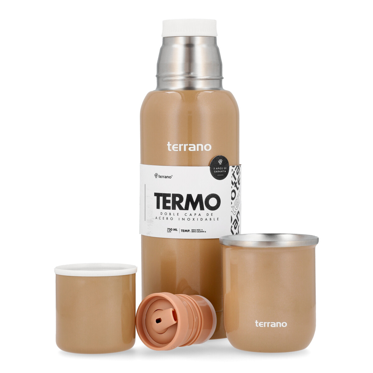 Kit Termo Slim 750ML + Mate Sicilia - oro 