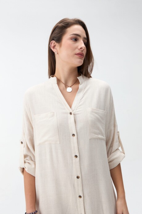VESTIDO RENATA Beige