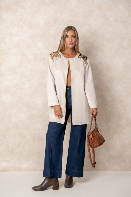 CHAQUETA BETTY Avena