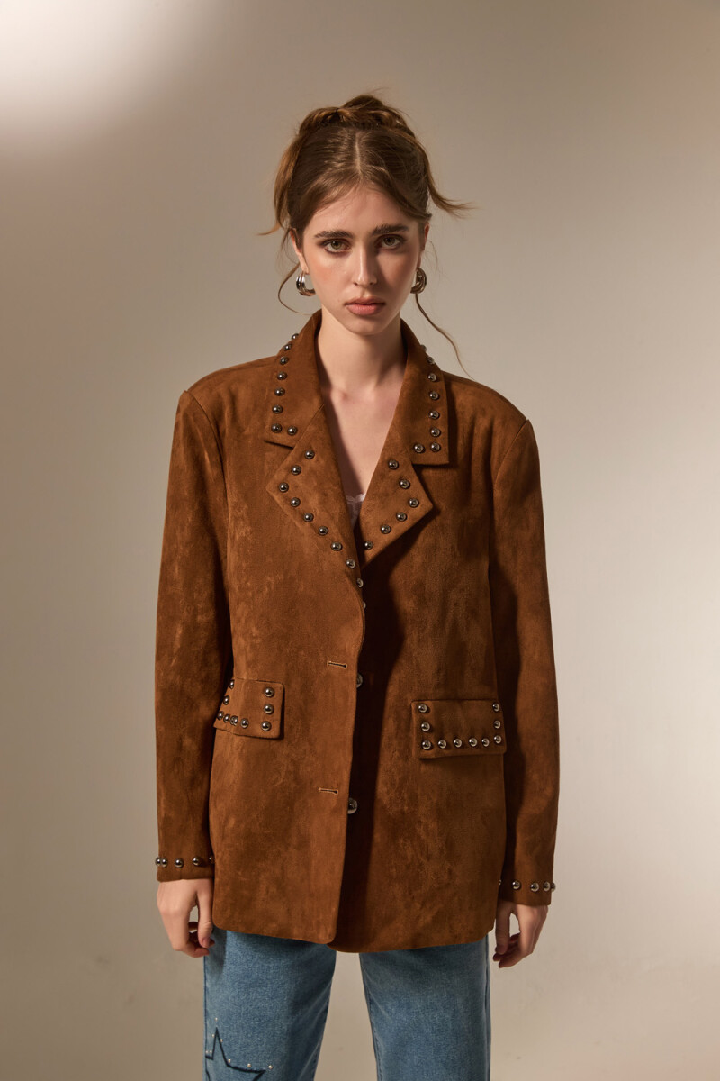 Blazer Peachie - Marron 