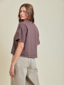 T-SHIRT ERIKA RUSTY MarrÓn
