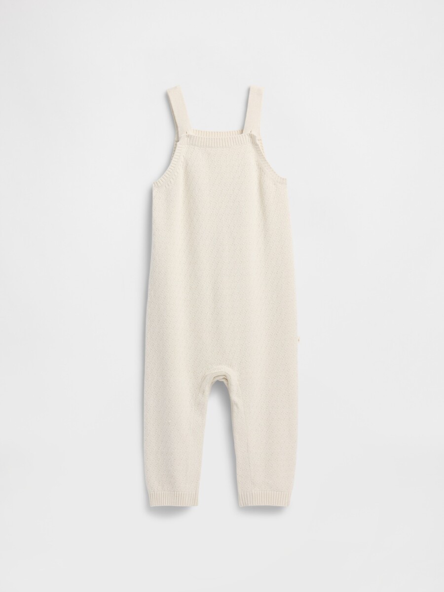 Enterito Garter Bebé - Ivory Frost 