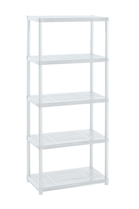 Estantería Plástica Nº15 - Blanco (5 Niveles) Rimax Estantería Plástica Nº15 - Blanco (5 Niveles) Rimax