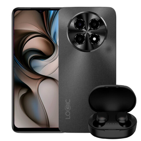 Logic L66f 10 + 4gb Ram 128gb 4g + Auriculares NEGRO