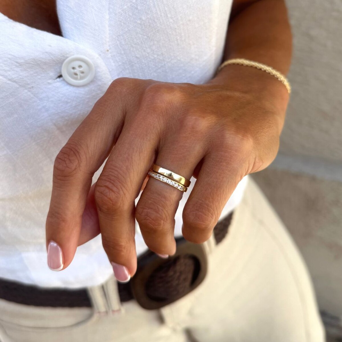 Anillo Luz - Oro 18k 