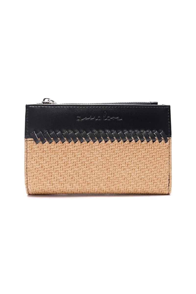 Billetera Oreiro Beige