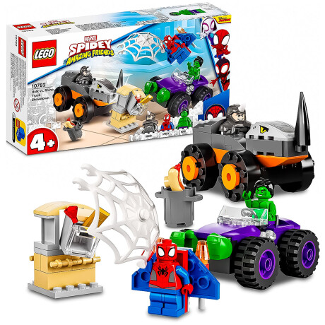 Lego Marvel Spiderman Hulk Rino C/ Autos 10782 110pcs Lego Marvel Spiderman Hulk Rino C/ Autos 10782 110pcs