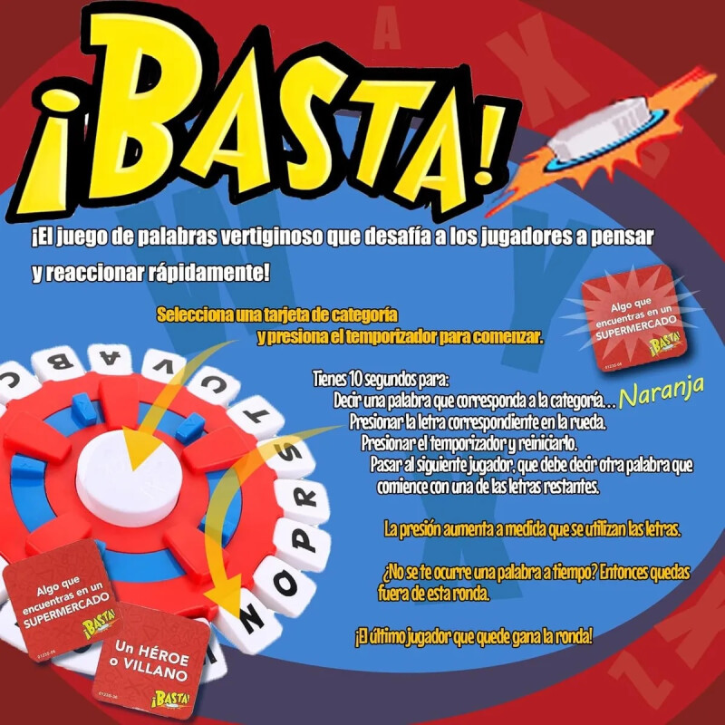 Juego De Mesa Basta El Original Juego De Mesa Basta El Original