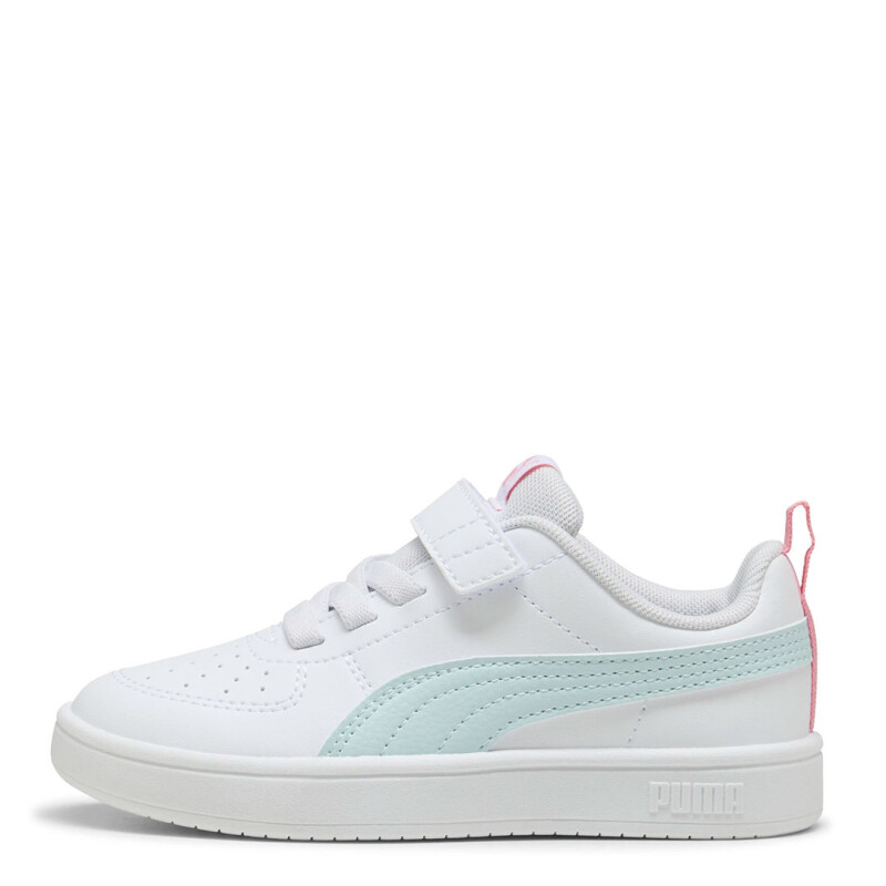 Championes de Niños Puma Rickie Ac+Ps Blanco - Verde