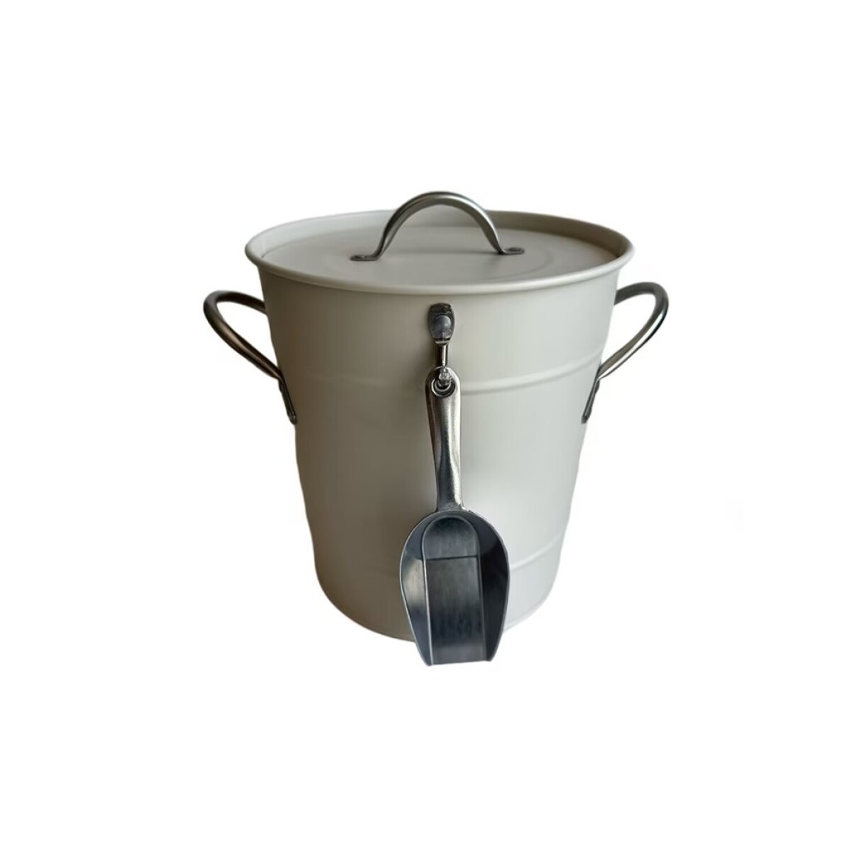 HIELERA CON PALA 19.5x16x20.5CM NATURAL 