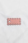 Tarjeta perforada 3x3 cm. - ROSA Tarjeta perforada 3x3 cm. - ROSA