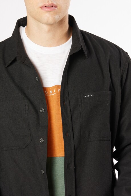 CAMISA CLINO RUSTY Negro