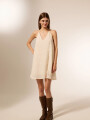 Vestido Yairali Crudo / Natural