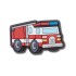 Jibbitz Tiny Fire Truck Multicolor