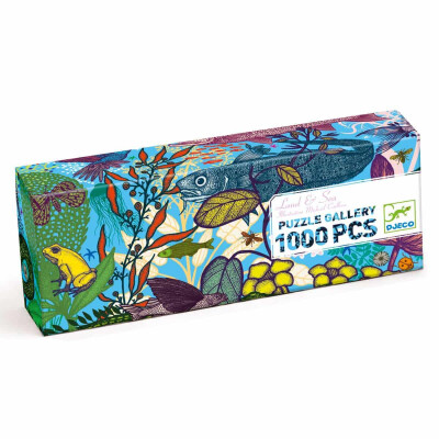 Puzzle Galería Land and Sea 1000 piezas Djeco Puzzle Galería Land and Sea 1000 piezas Djeco