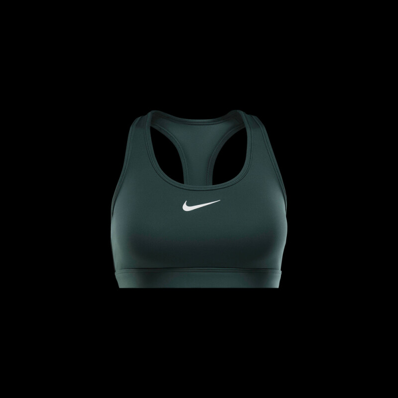 Top Nike Swoosh Meddium Support de Mujer Verde