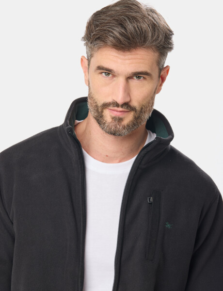 CAMPERA POLAR DE ABRIGO Negro