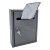 Buzon Cartero Metálica Buzonera Para Reja Puerta Adelante Color Variante Gris