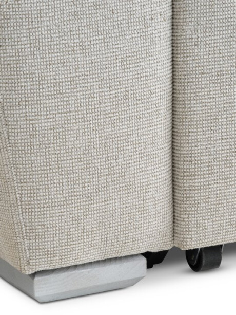 Sofá cama VEJLBY chaise longue tela arena Sofá cama VEJLBY chaise longue tela arena
