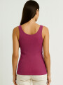 Musculosa Quintanav Rosa Oscuro