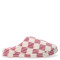 Pantuflas de Mujer Miss Carol con Damero Rosado