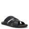 Sandalias de Hombre Freeway Canastra Casual Negro (Cuero Graso)