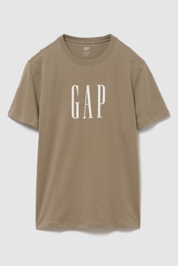 Remera Logo Gap Hombre Beachwood