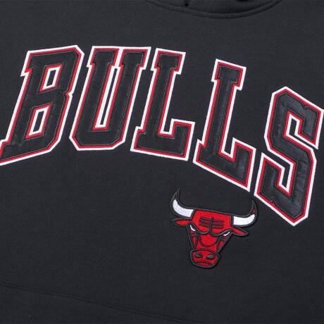 CANGURO NBA HOODIE M BULLS BLK