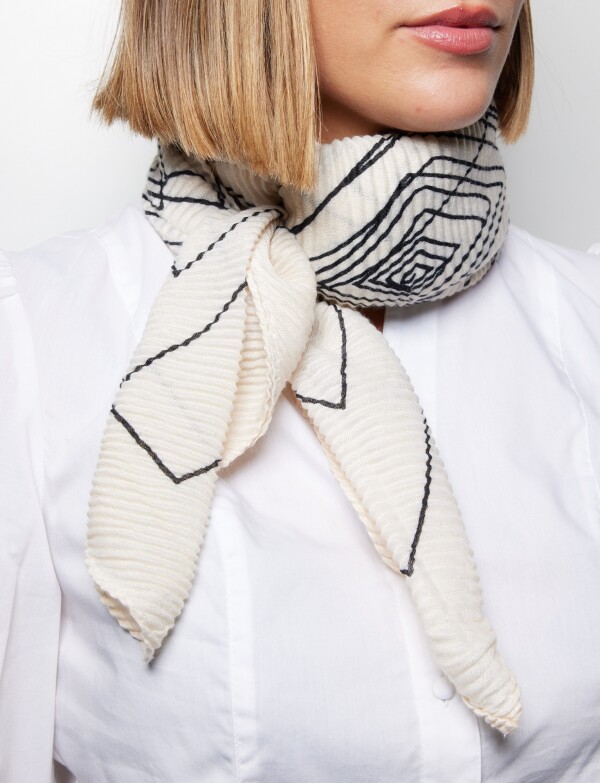 Pashmina Plisada CRUDO