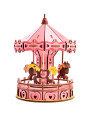 PUZZLES 3D CARRUSEL ROSADO
