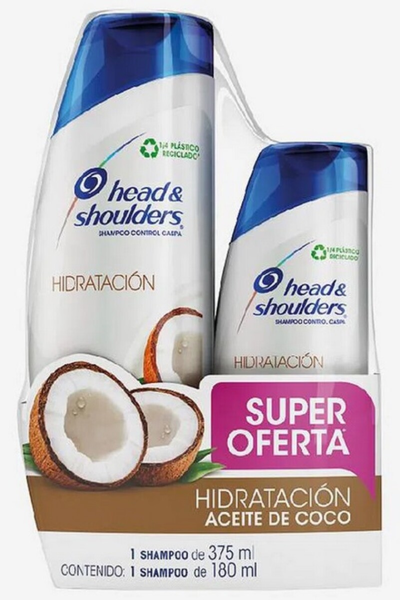 Pack Shampoo HEAD AND SHOULDERS Coco 375 ml + 180 ml 