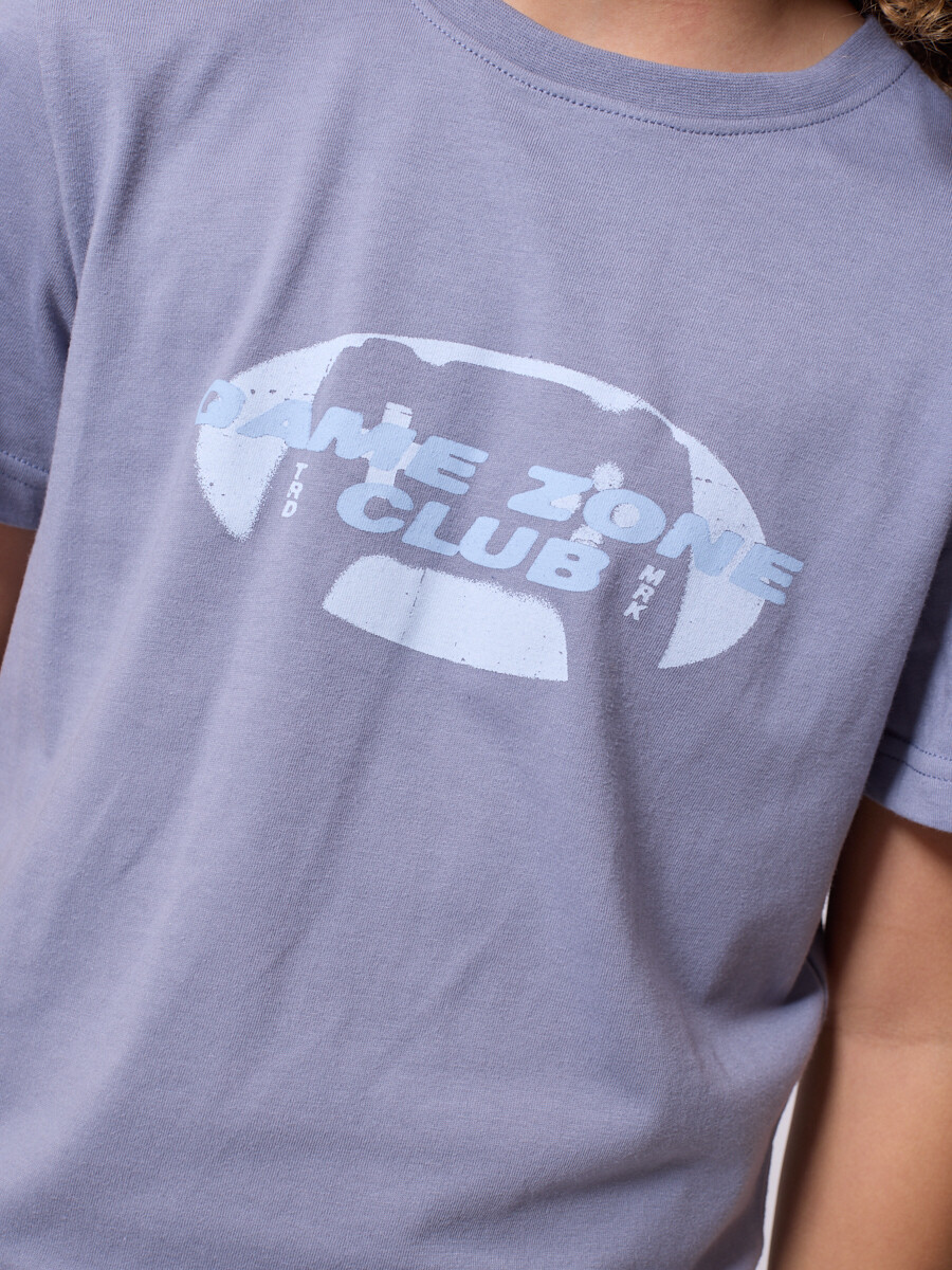 T-SHIRT MIRGO TEEN DIXIE Gris Claro