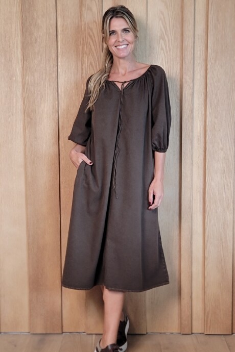 Vestido Bayahibe Chocolate