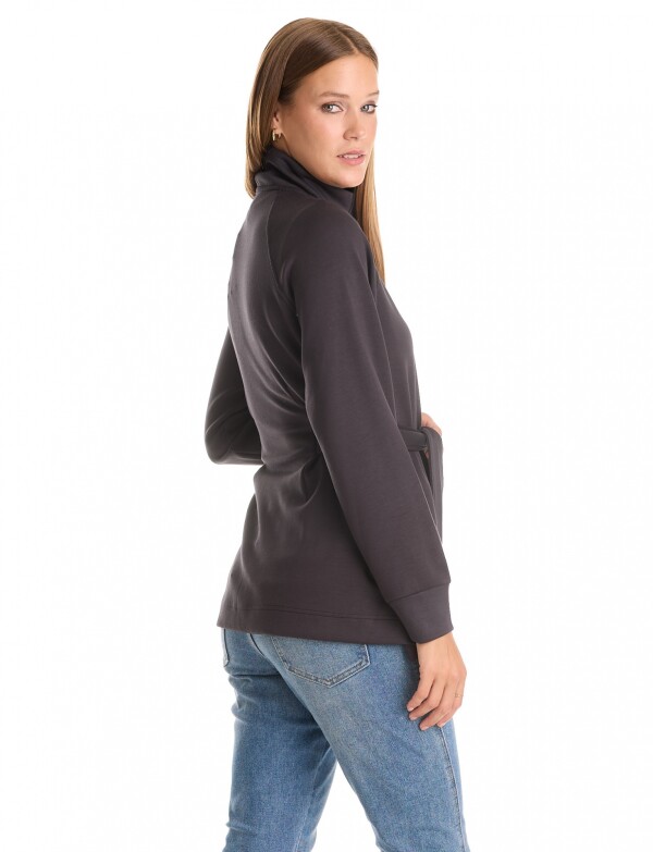 Chaqueta Scuba Cinto NEGRO