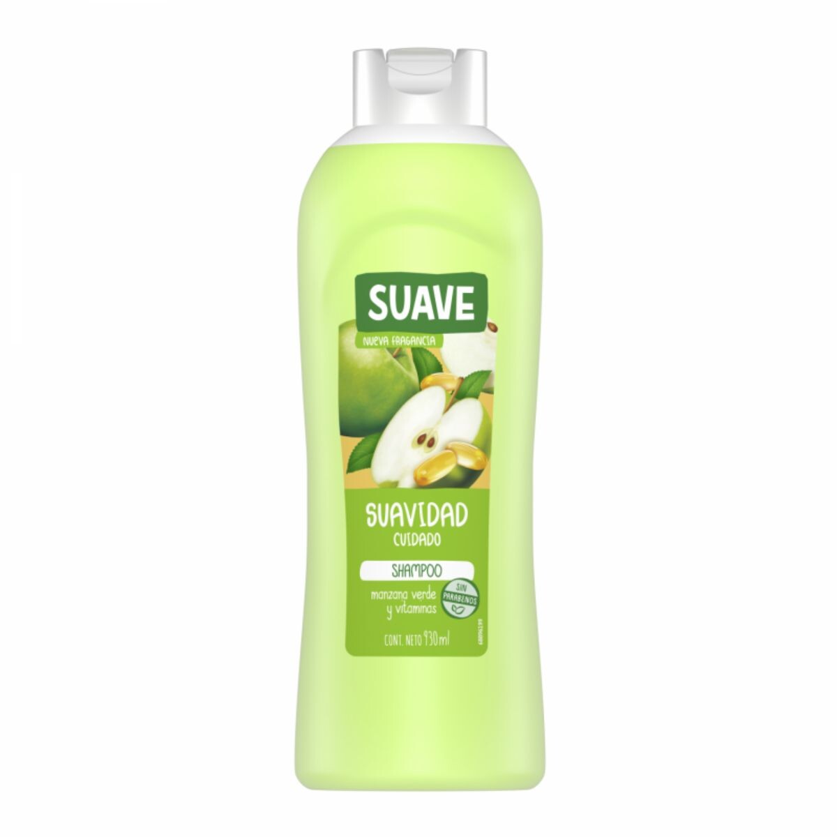 Shampoo Suave Suavidad Cuidado Manzana - 930 ML 