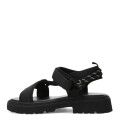 Sandalias de Niña MINI Miss Carol Califa de Tela Con Tiras Negro