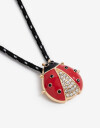 Collares Largos Color Collares Largos Lady Bug - Dorado