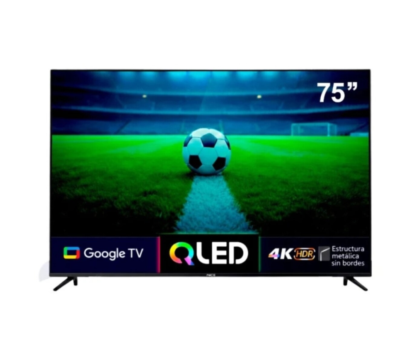 Tv Smart Nic's 75" Qled Google Tv 