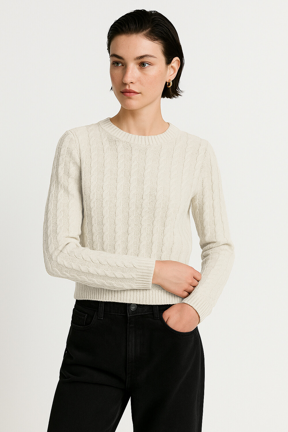 Sweater Manzanilla Crudo / Natural