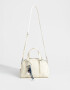 Bowling Sport Cartera Bowling Con Charm - Blanco Crudo