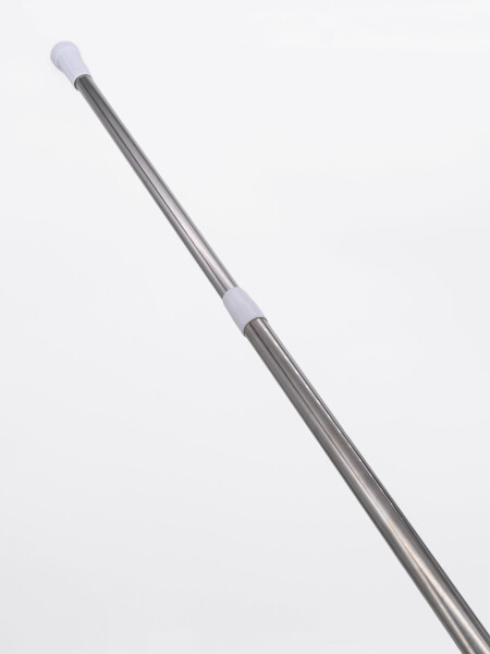 BARRA AJUSTABLE PARA BAÑO PLATEADO